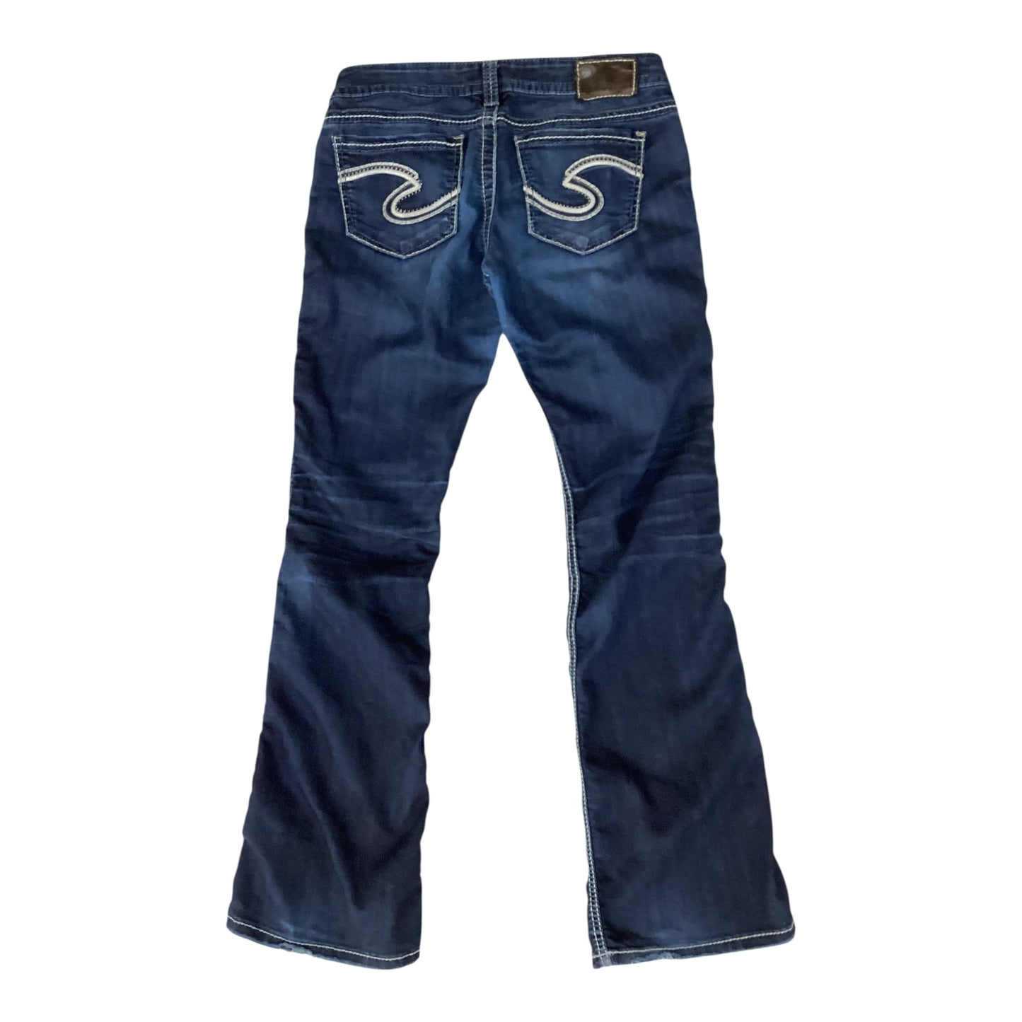 Jeans Boot Cut By Silver In Blue, Size:6