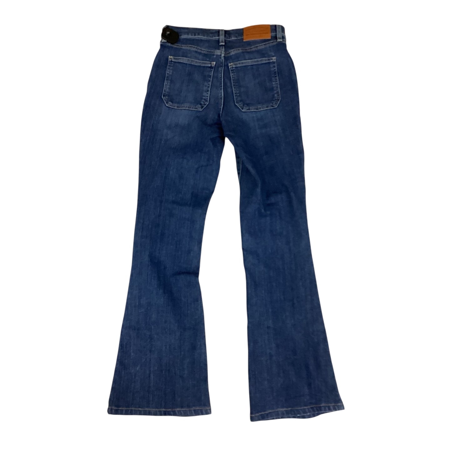 Jeans Flared By Lucky Brand In Blue Denim, Size:4