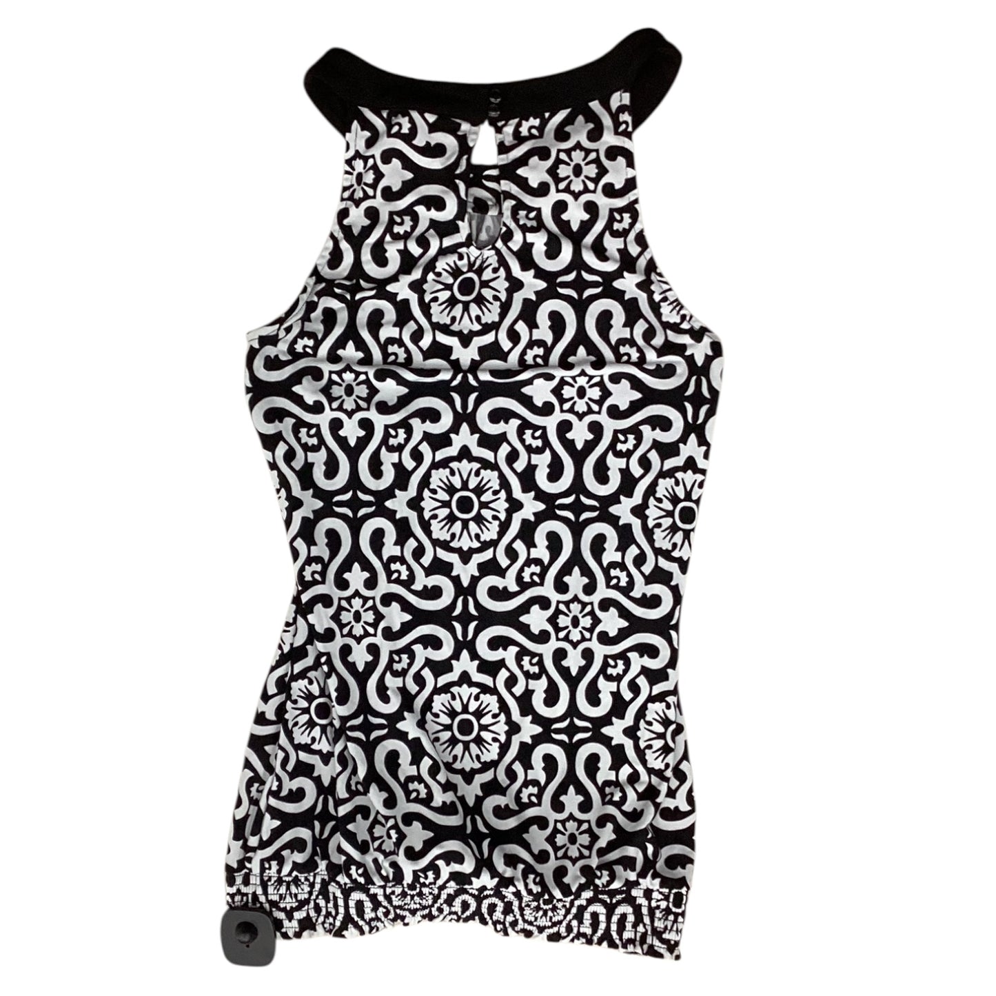 Top Sleeveless By White House Black Market In Black & White, Size:S