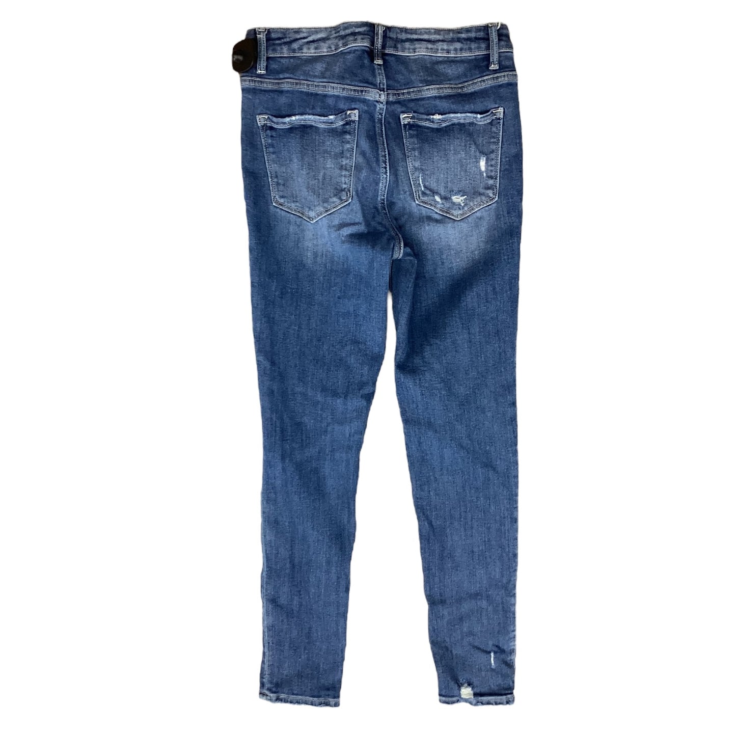 Jeans Skinny By Vervet In Blue Denim, Size:6