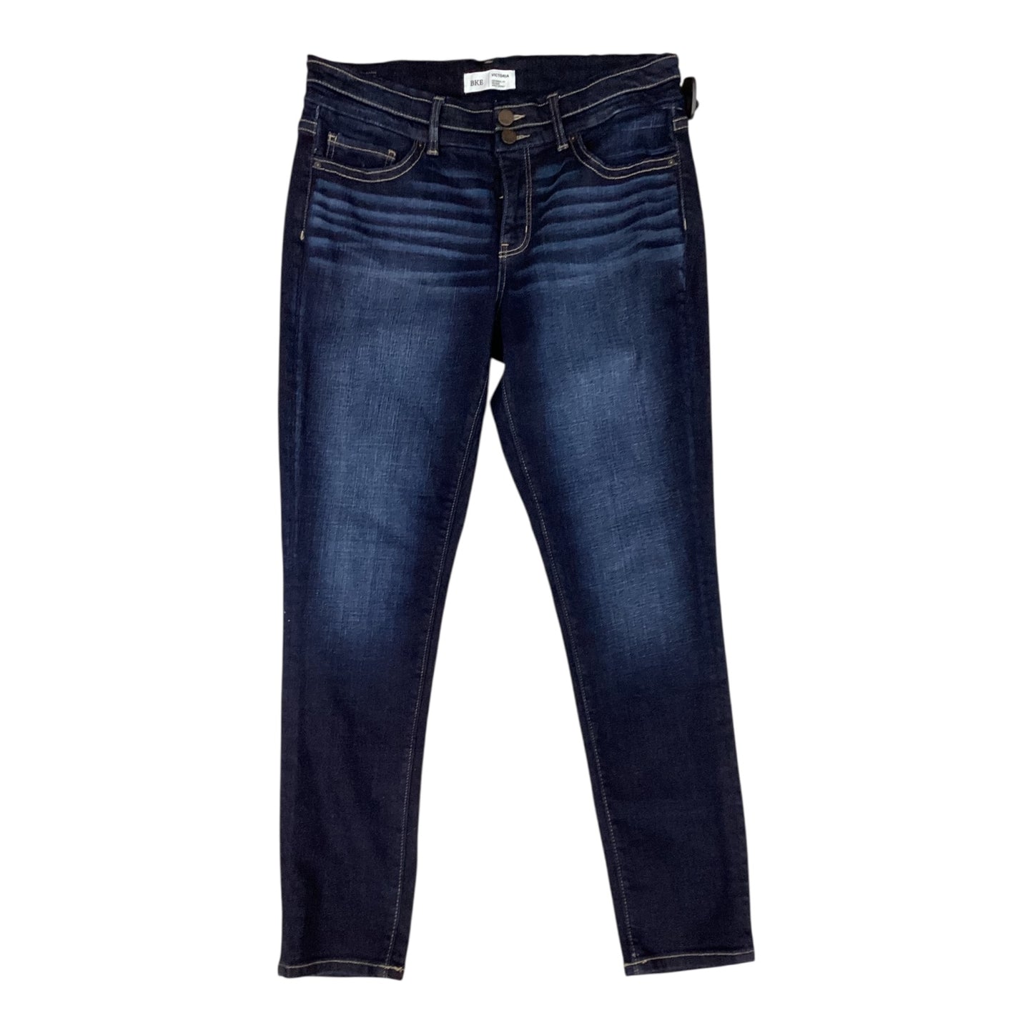 Jeans Skinny By Bke In Blue Denim, Size:8