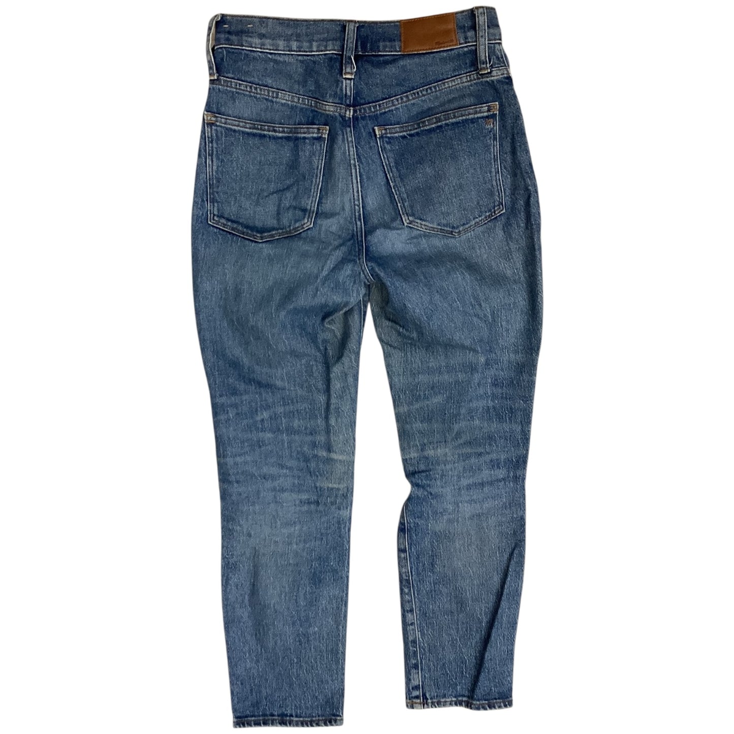 Jeans Straight By Madewell In Blue Denim, Size:0
