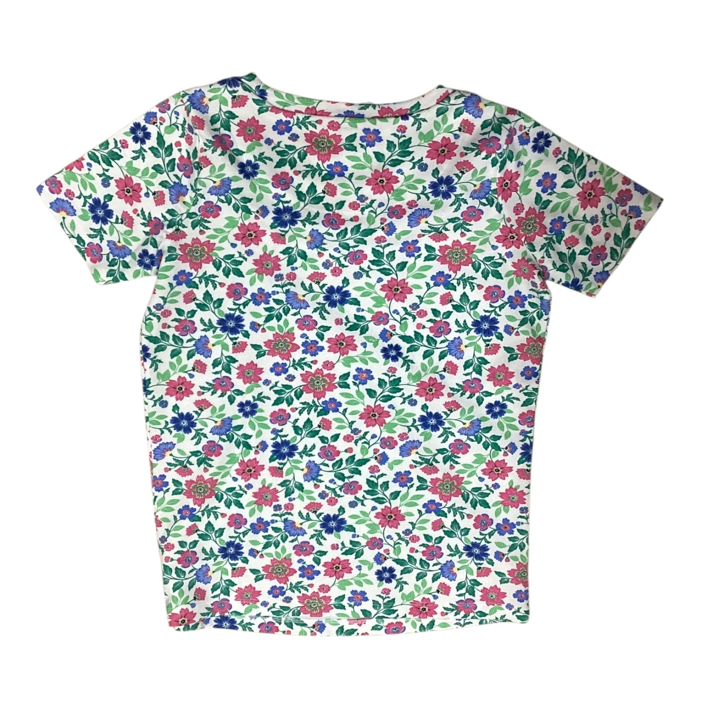 Top Ss By Clothes Mentor In Floral Print, Size:S