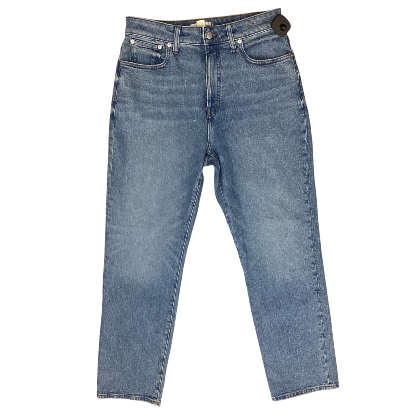 Jeans Straight By Madewell In Blue Denim, Size:8