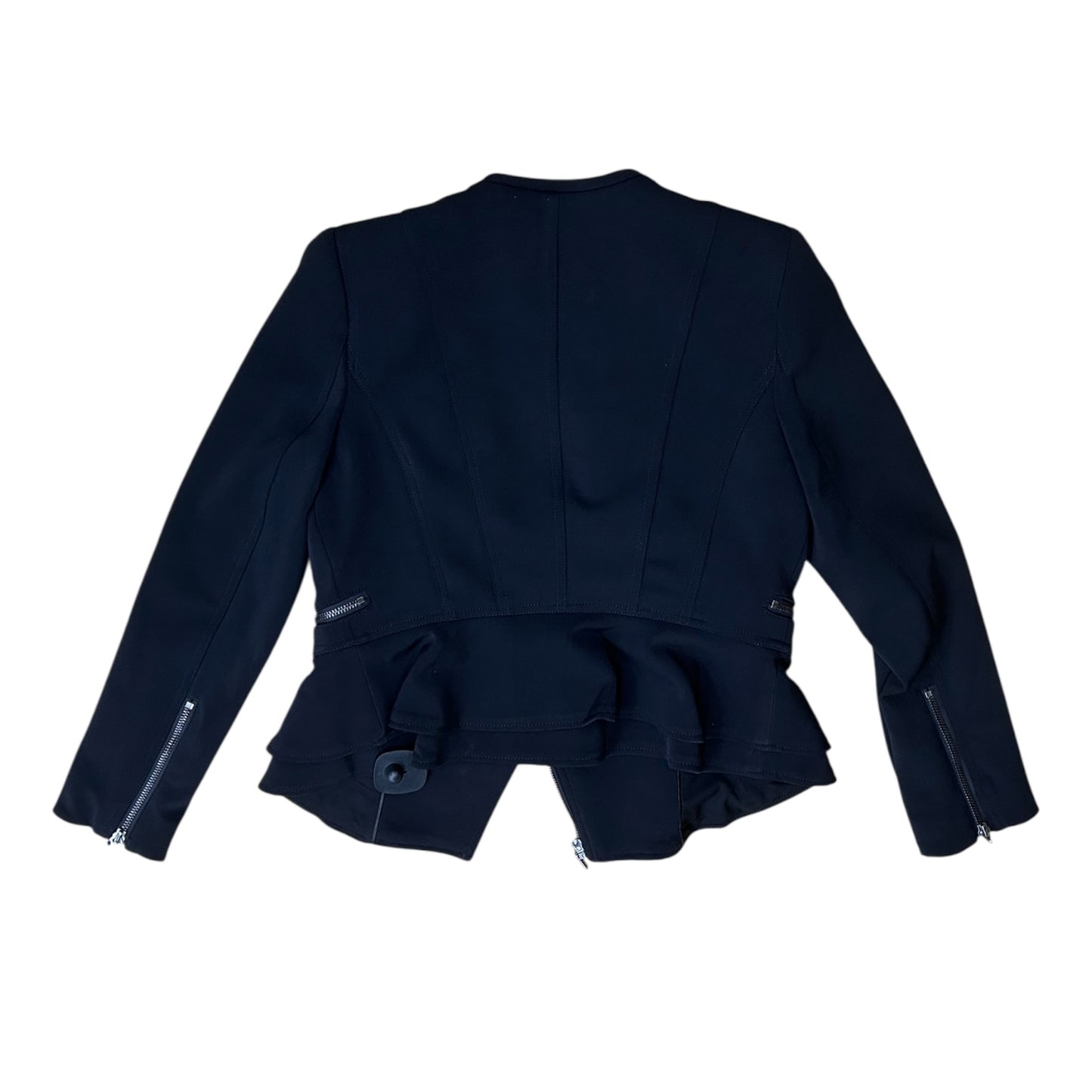 Jacket Moto By White House Black Market In Black, Size:Sp