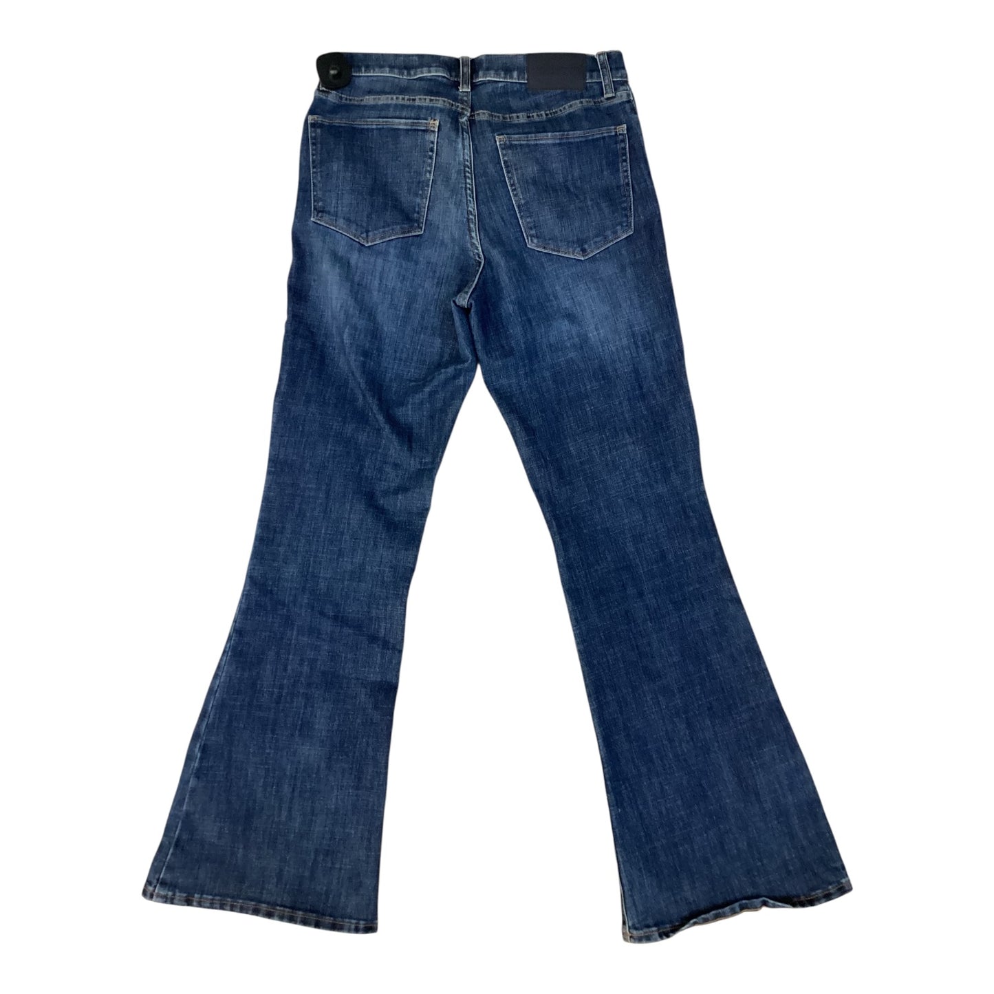 Jeans Flared By Lucky Brand In Blue Denim, Size:10