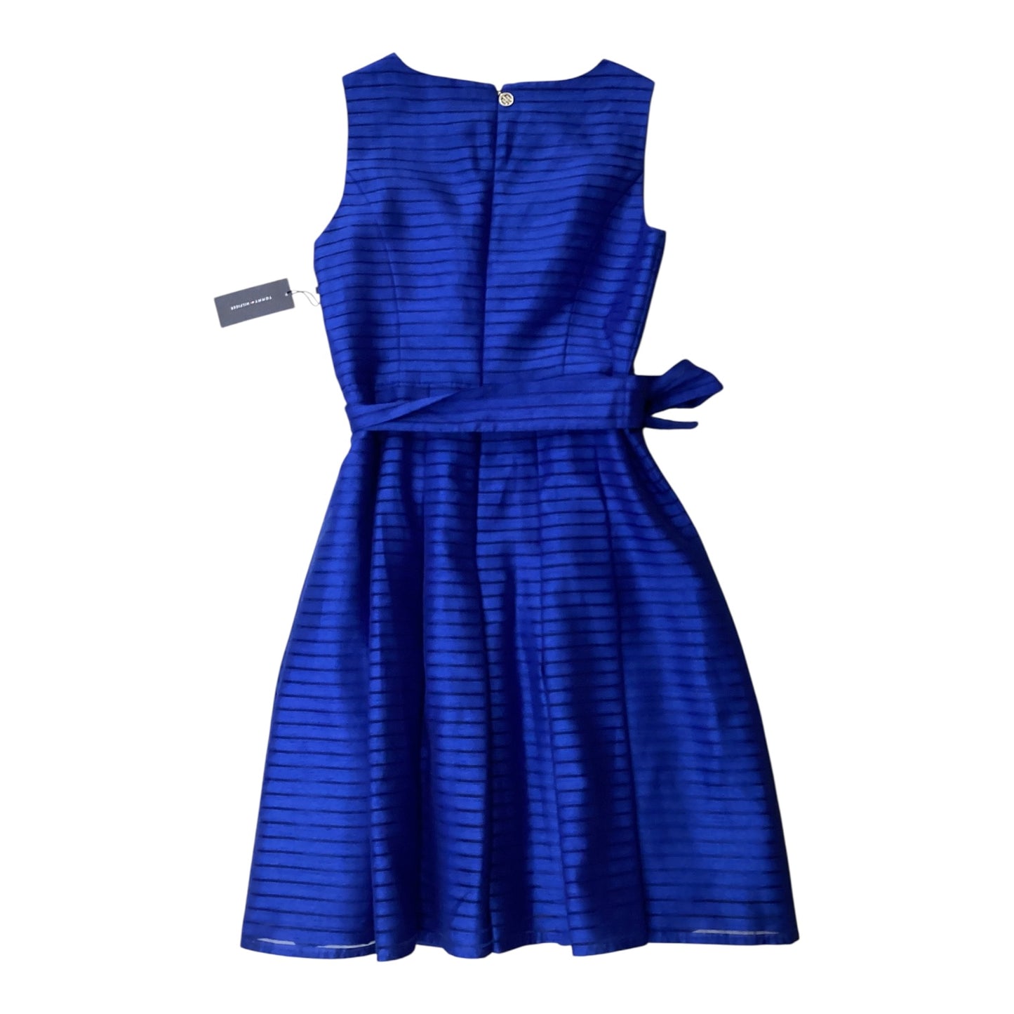 Dress Casual Midi By Tommy Hilfiger In Blue, Size:M