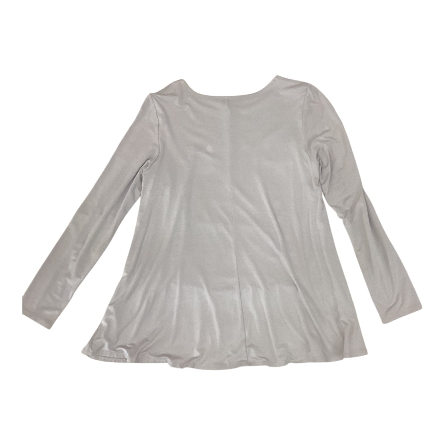 Top Ls By Eileen Fisher In Grey, Size:Mp