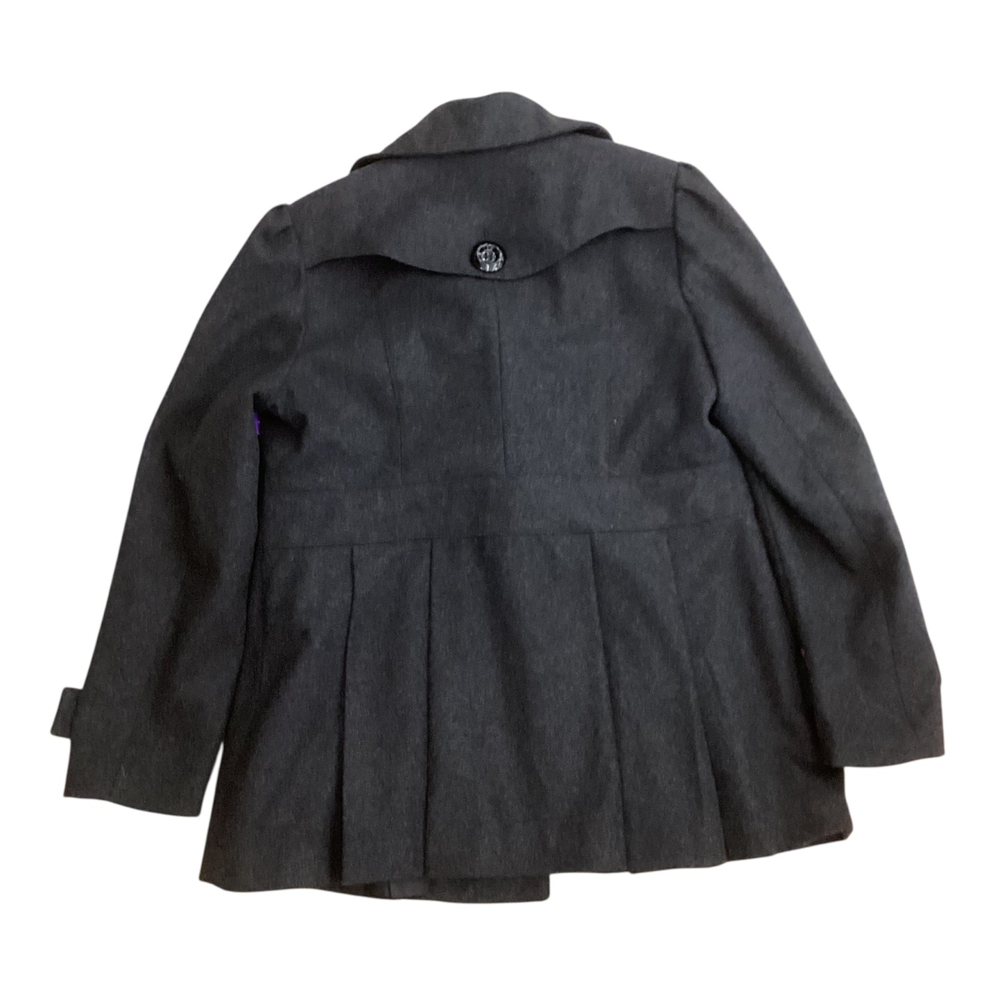 Coat Wool By Worthington In Grey, Size:L