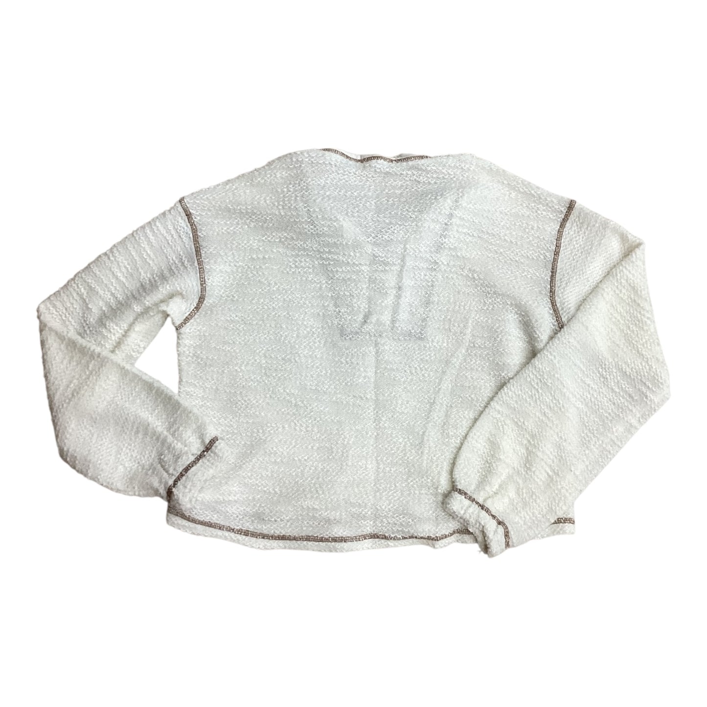 Top Ls By Bke In Cream & Tan, Size:Xs
