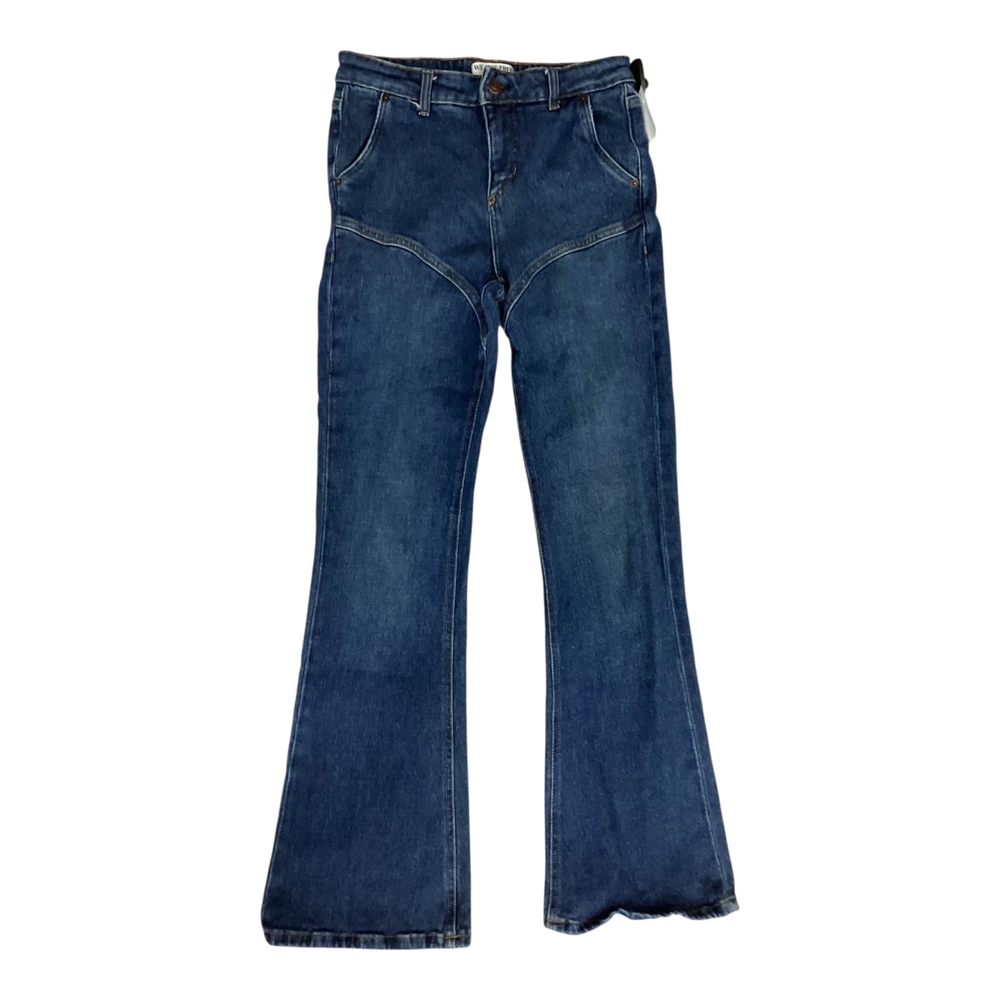 Jeans Flared By We The Free In Blue Denim, Size:6