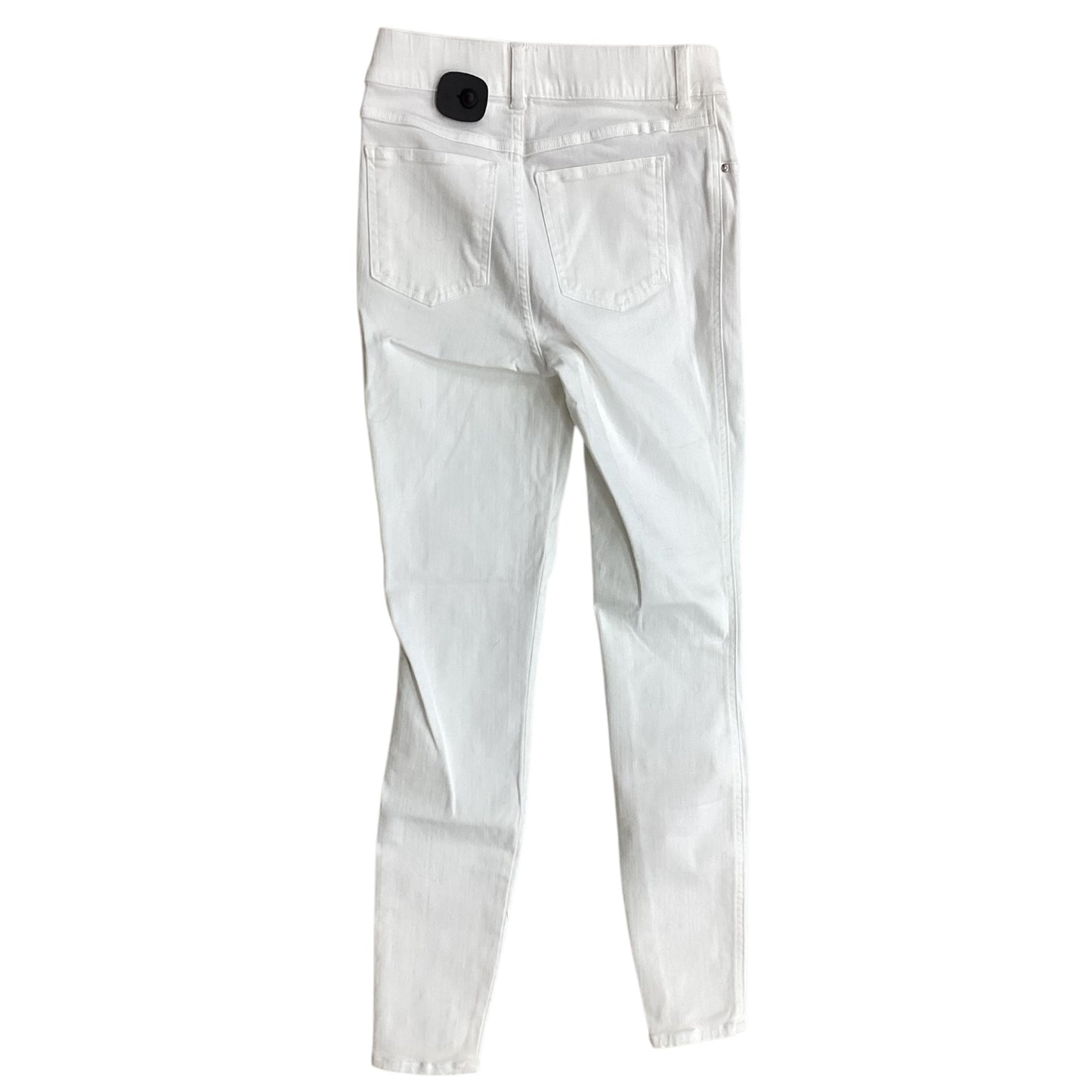 Jeans Skinny By Spanx In White Denim, Size:Sp