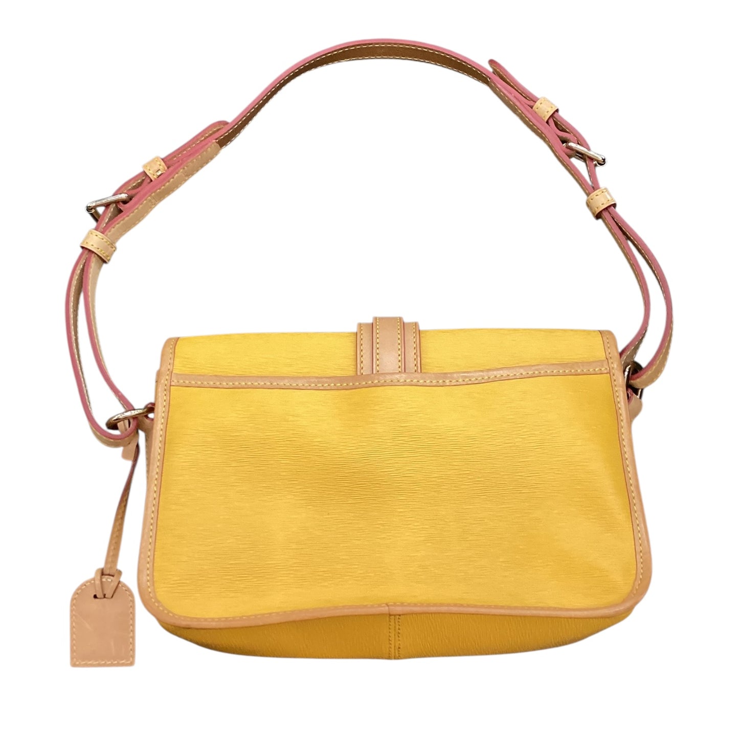 Crossbody Designer By Dooney And Bourke In Yellow, Size:Medium