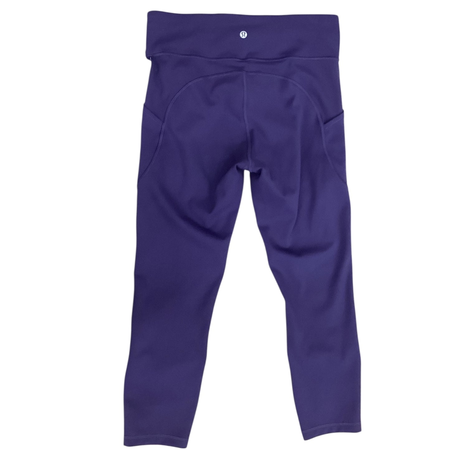 Athletic Leggings By Lululemon In Purple, Size:M