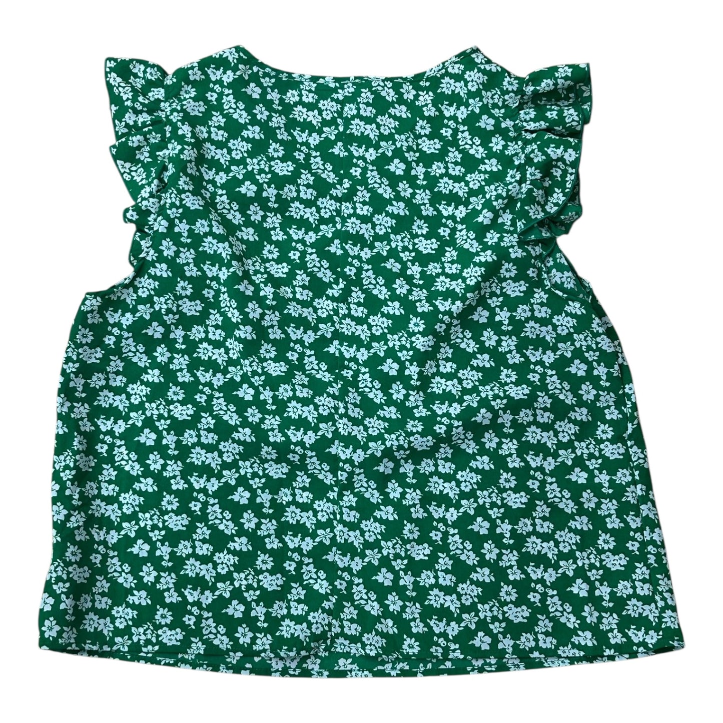 Top Sleeveless By Shein In Green, Size:1X