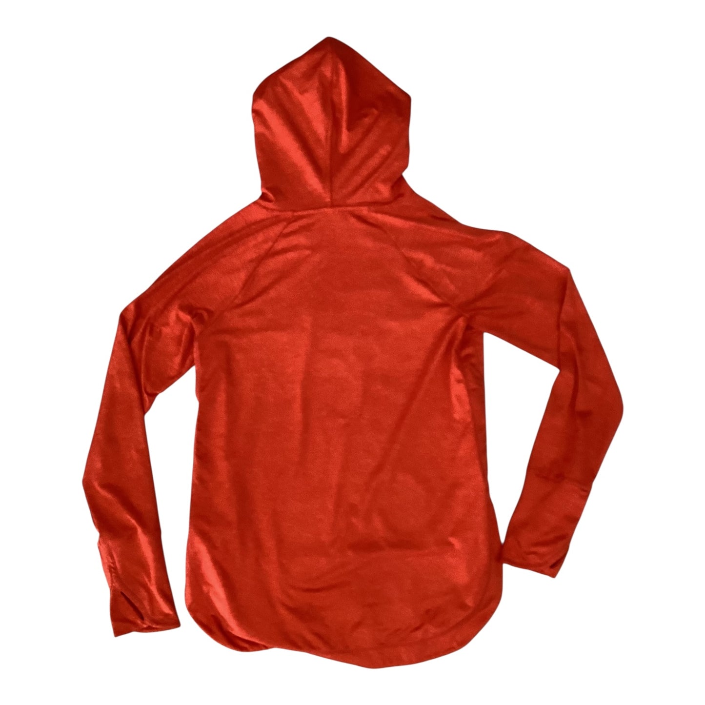 Athletic Top Ls Hoodie By Athleta In Orange, Size:M