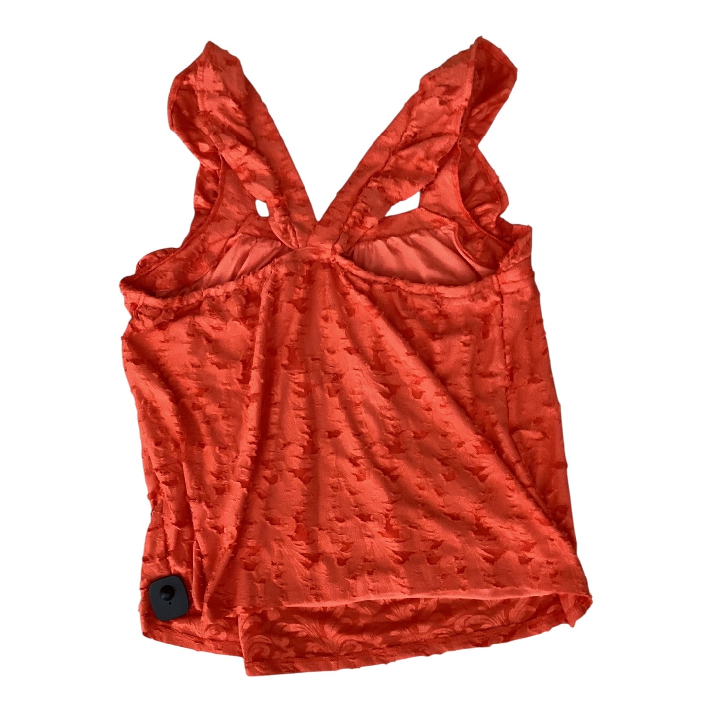 Top Sleeveless By Lc Lauren Conrad In Orange, Size:L