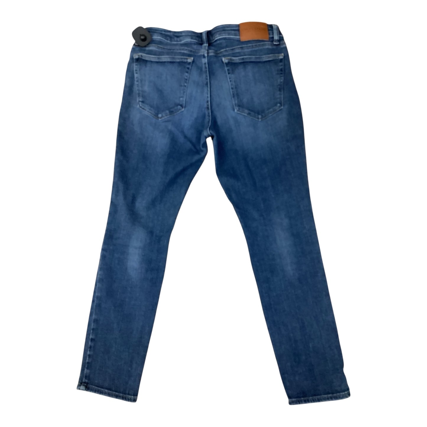 Jeans Straight By Lucky Brand In Blue Denim, Size:10
