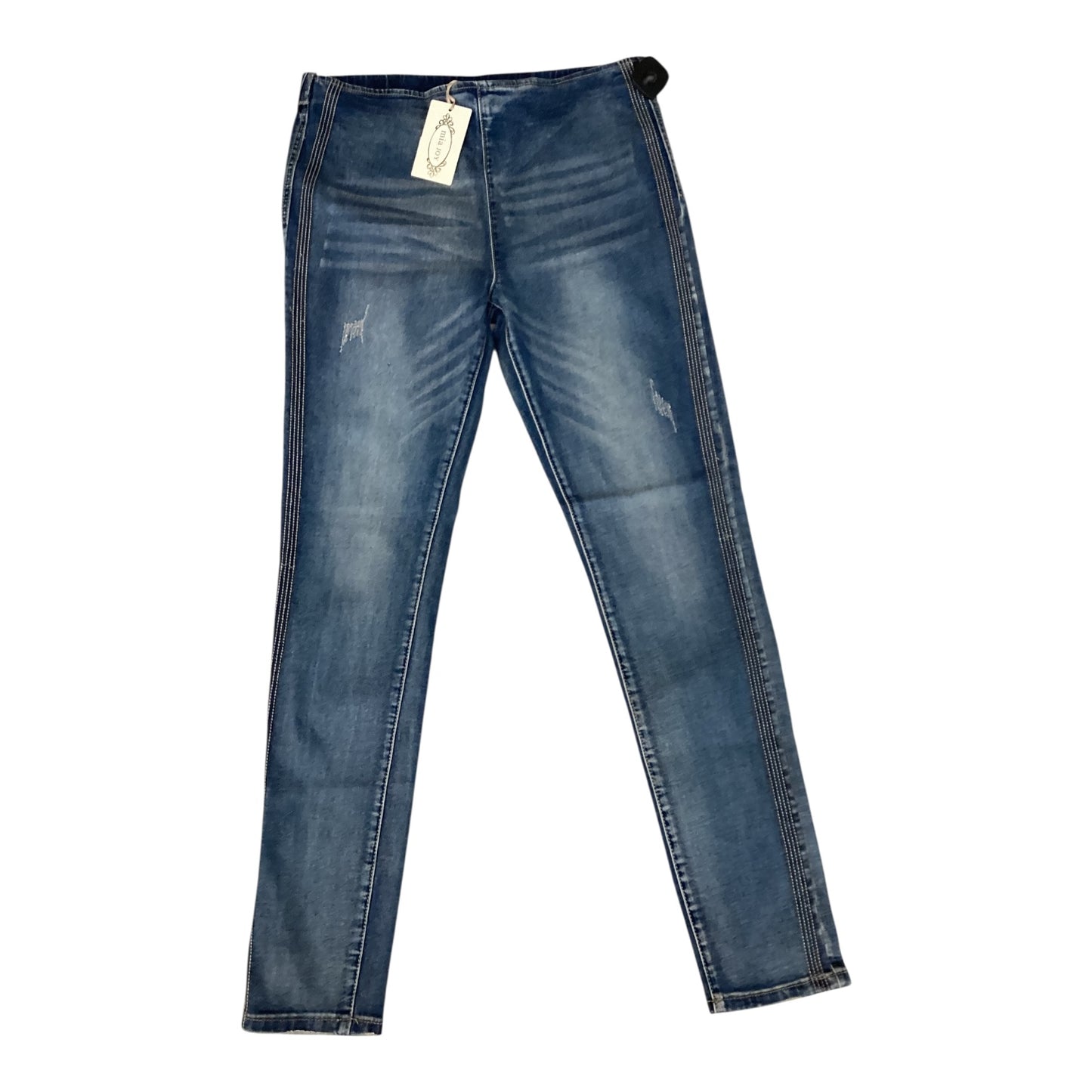 Jeans Skinny By Clothes Mentor In Blue Denim, Size:12
