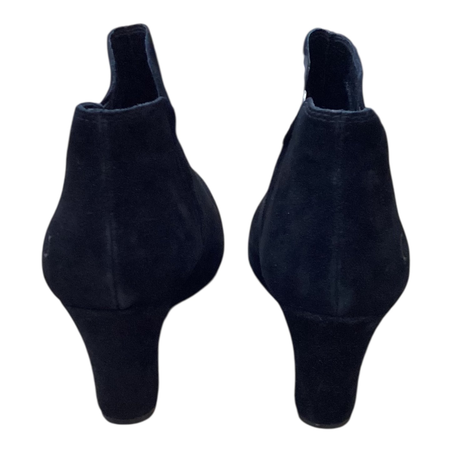 Boots Ankle Heels By Born In Black, Size:10