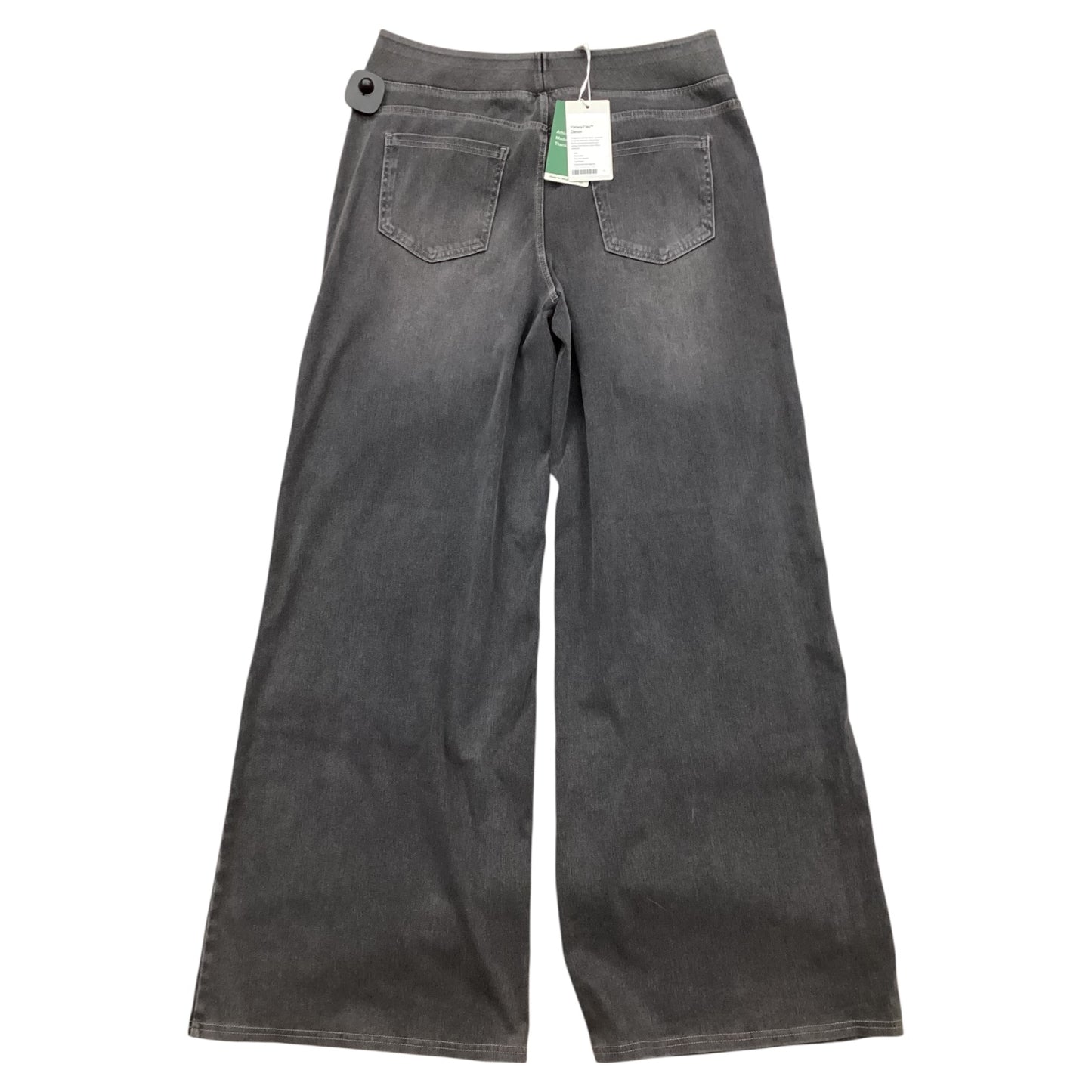 Jeans Wide Leg By Clothes Mentor In Black, Size:12