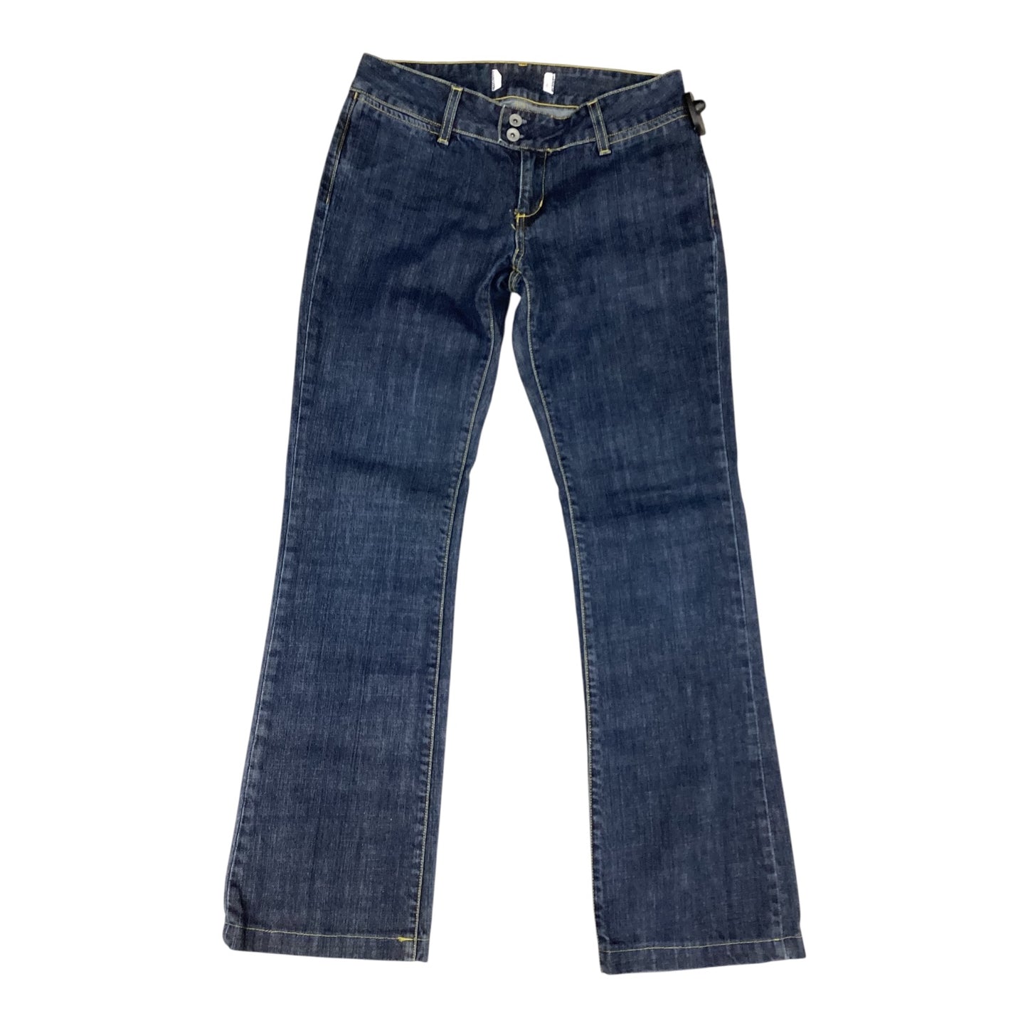 Jeans Wide Leg By Paper Denim Cloth In Blue Denim, Size:4