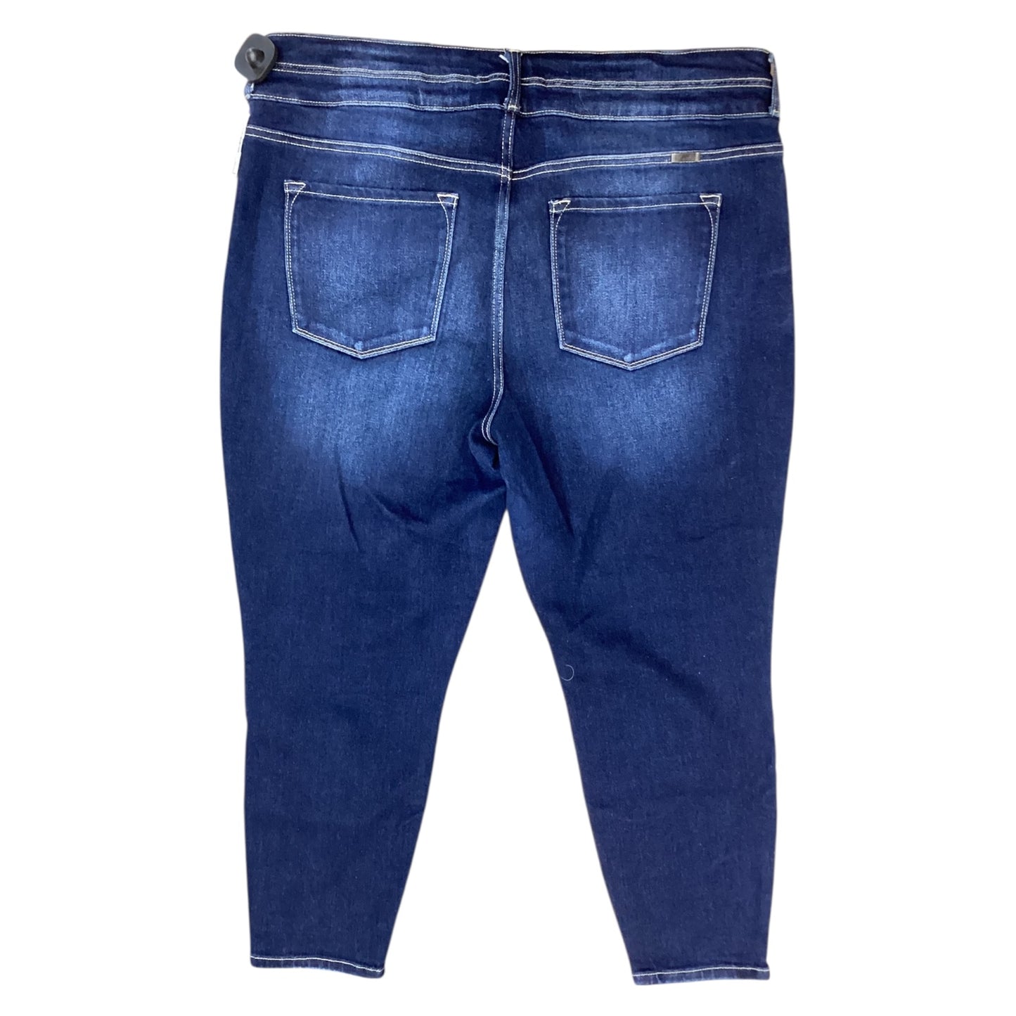 Jeans Skinny By Kancan In Blue, Size:18