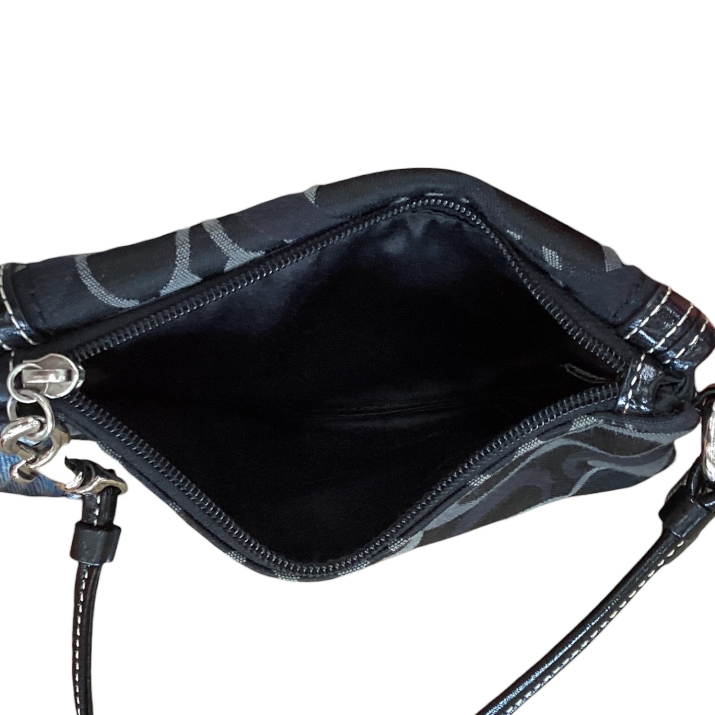Wristlet Designer By Coach In Black, Size:Small