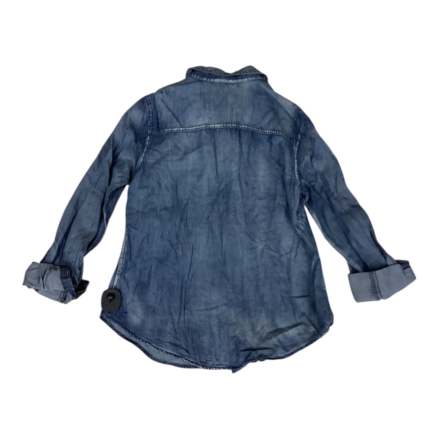 Top Ls By Maurices In Blue Denim, Size:M