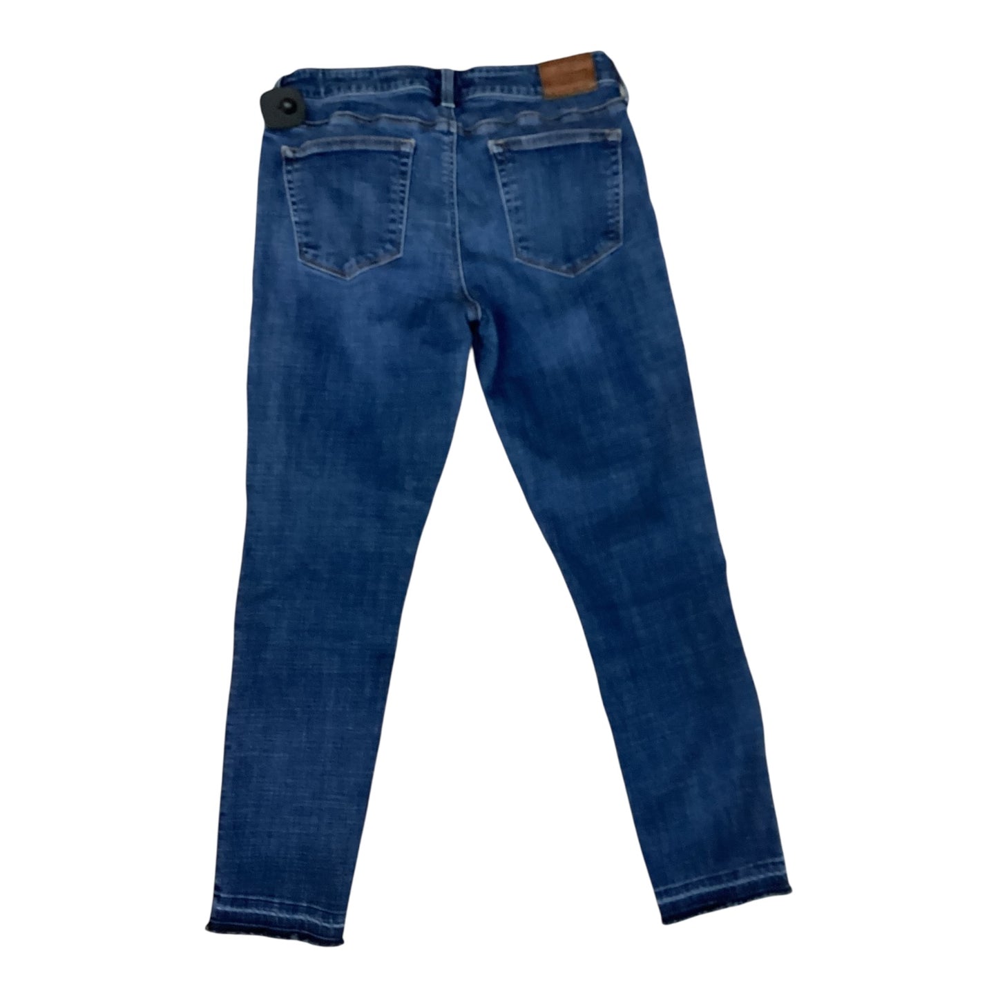 Jeans Cropped By Lucky Brand In Blue Denim, Size:8
