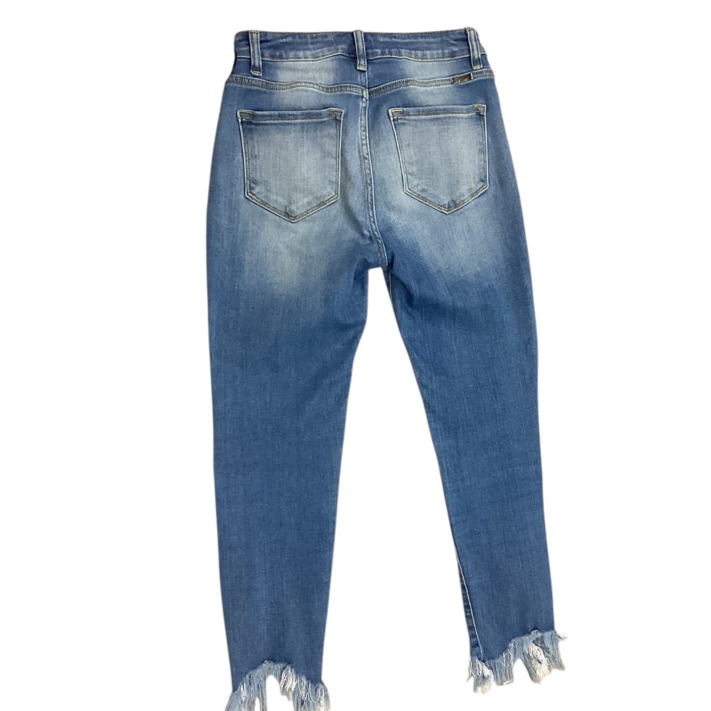 Jeans Skinny By Kancan In Blue Denim, Size:6