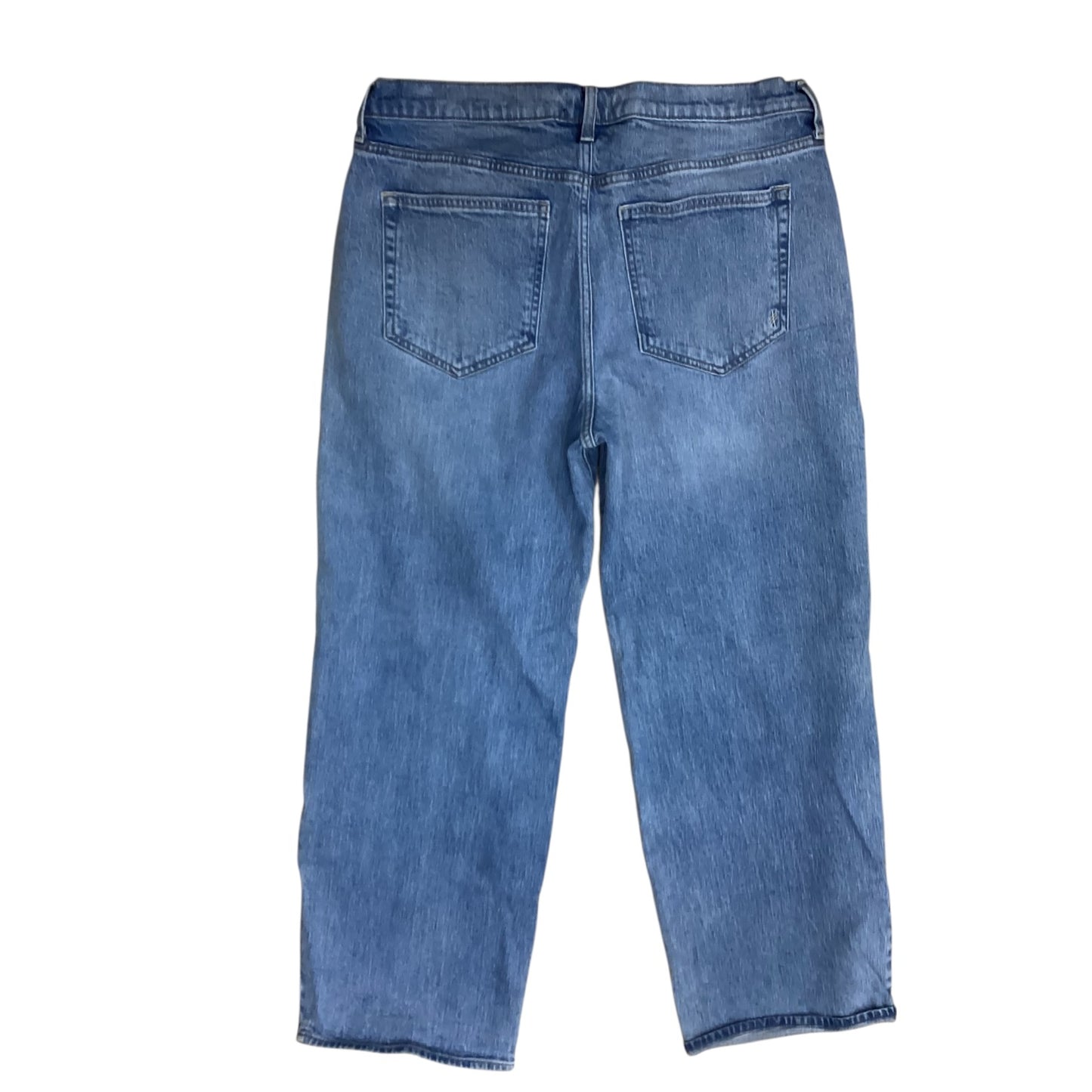 Jeans Wide Leg By Silver In Blue Denim, Size:10
