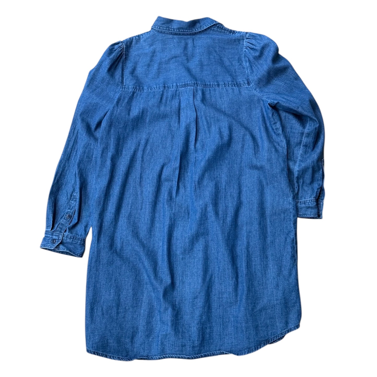 Dress Casual Short By Madewell In Blue Denim, Size:M