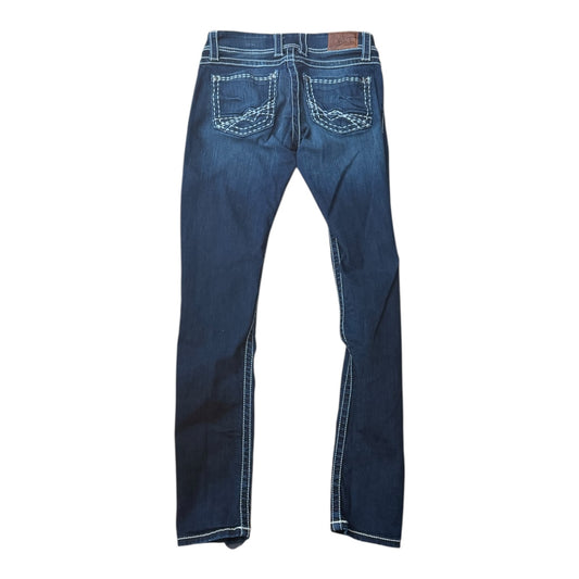 Jeans Skinny By Bke In Blue Denim, Size:2