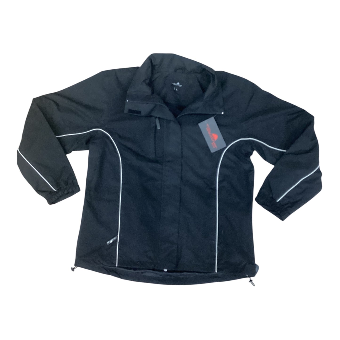 Jacket Other By Clothes Mentor In Black & White, Size:L
