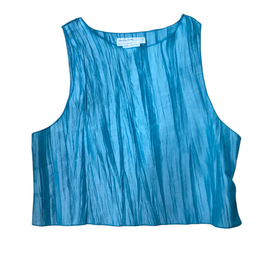 Top Sleeveless By Clothes Mentor In Blue, Size:L