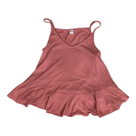 Top Sleeveless By Old Navy In Pink, Size:M