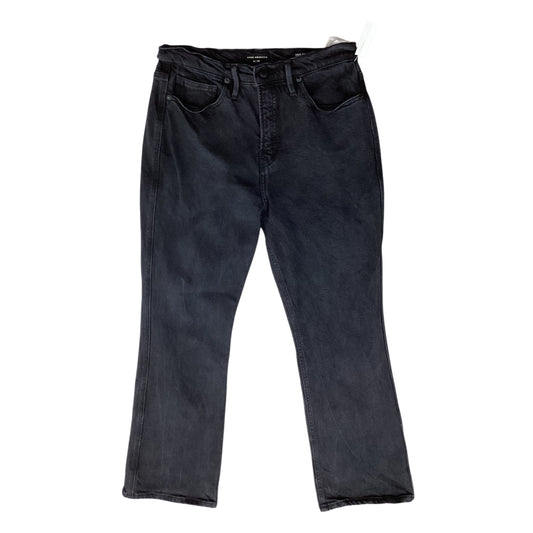 Jeans Flared By Good American In Black Denim, Size:6