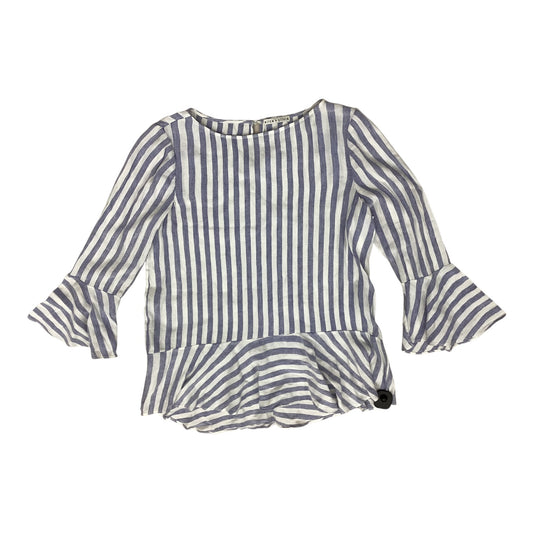 Top Ls Designer By Alice + Olivia In Striped Pattern, Size:L