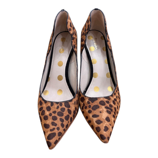 Shoes Heels Stiletto By Boden In Animal Print, Size:8.5