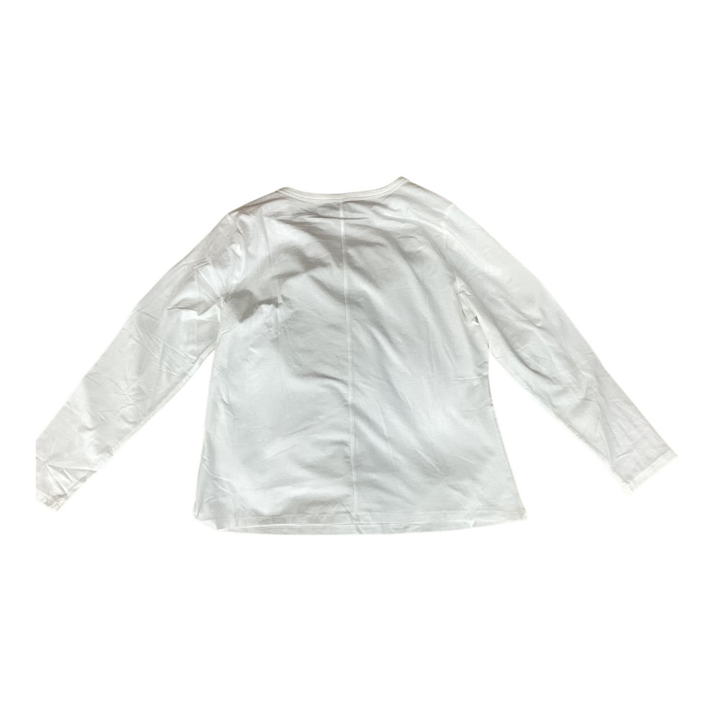 Top Ls By Ana In White, Size:Xlp