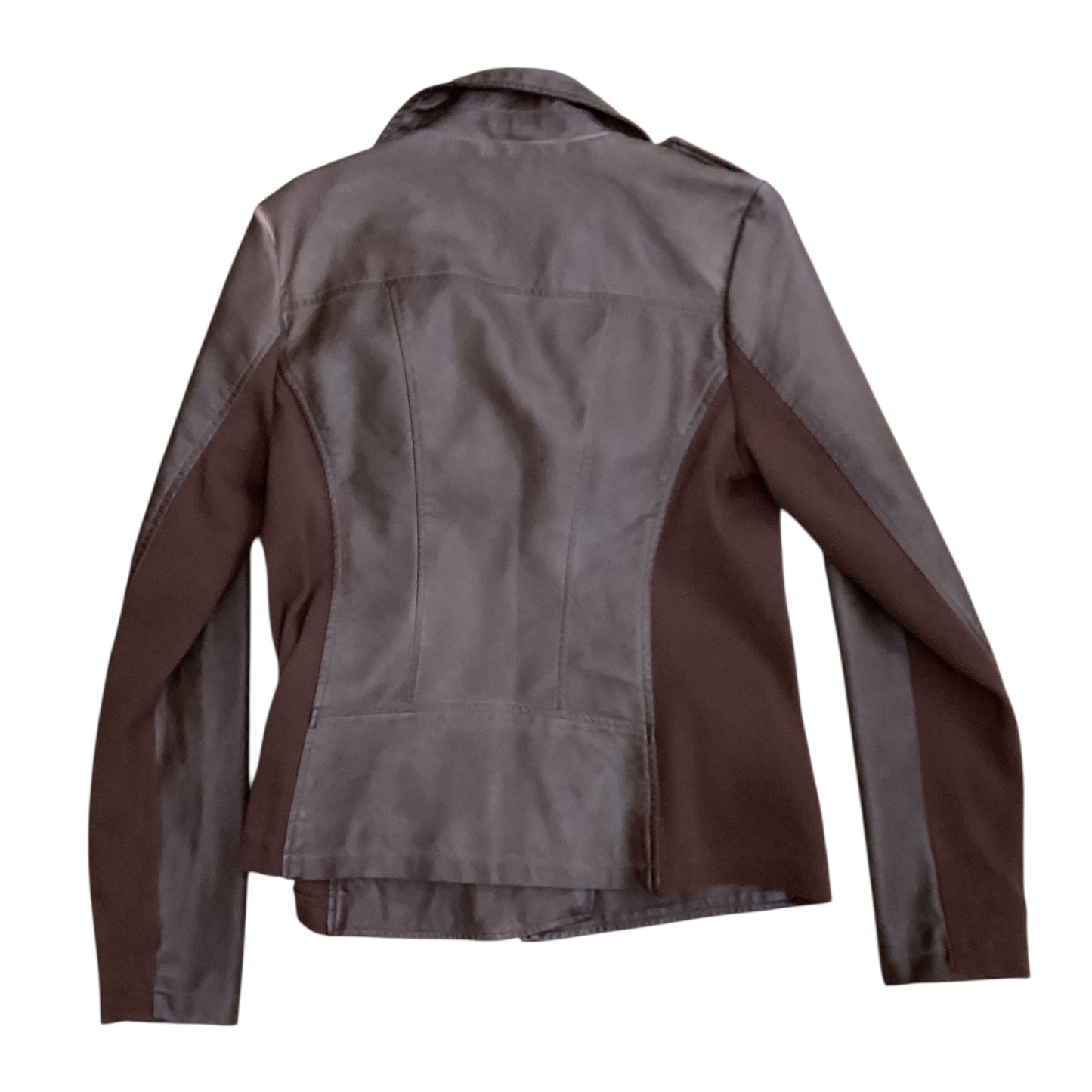 Jacket Moto By Sebby In Brown, Size:S
