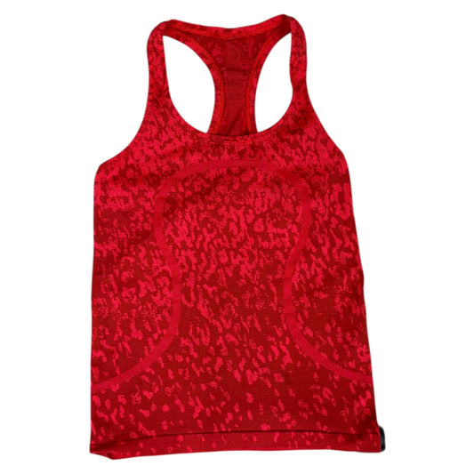 Tank Top By Lululemon In Orange, Size:M