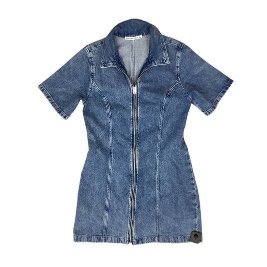 Dress Casual Short By Abercrombie And Fitch In Blue Denim, Size:S