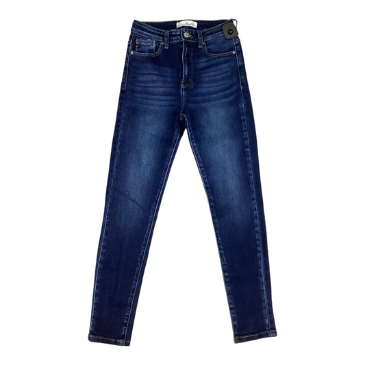 Jeans Skinny By Kancan In Blue Denim, Size:2