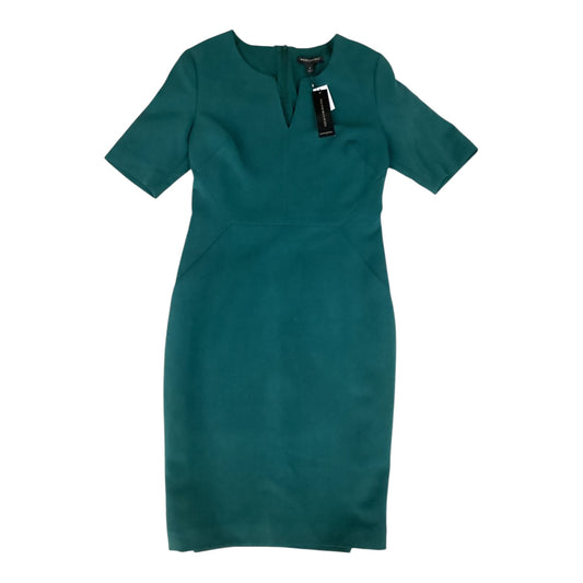 Dress Casual Midi By Banana Republic In Green, Size:S