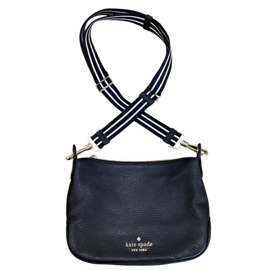 Crossbody Designer By Kate Spade In Black, Size:Small