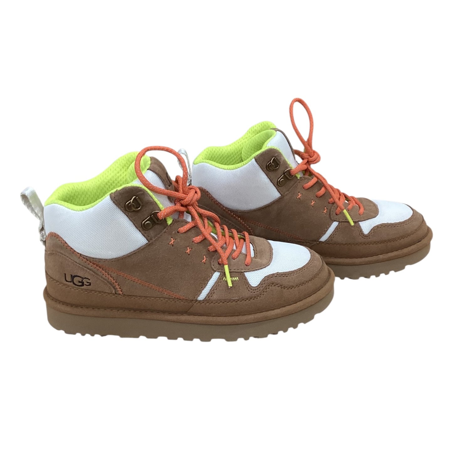 Shoes Designer By Ugg In Brown & Orange, Size:8