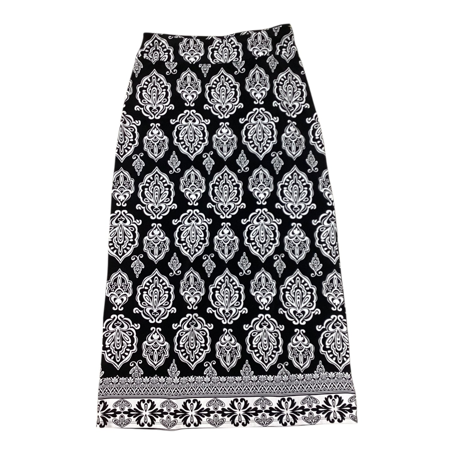 Skirt Maxi By White House Black Market In Black & White, Size:S