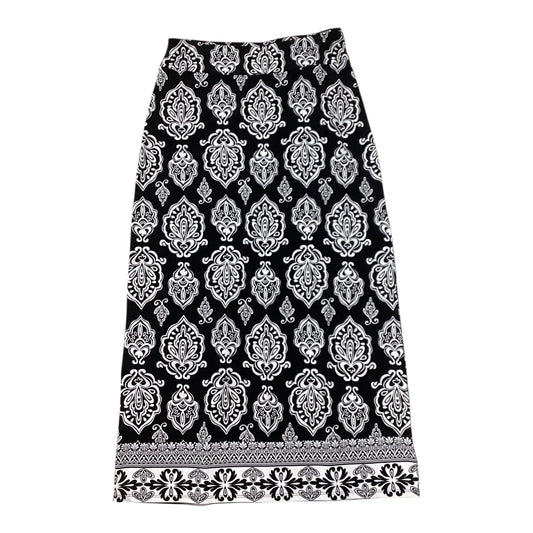 Skirt Maxi By White House Black Market In Black & White, Size:S